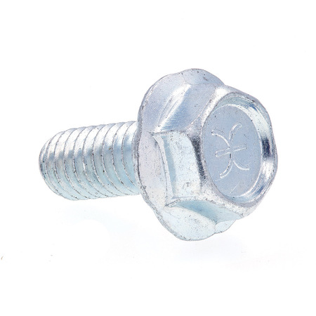 PRIME-LINE Serrated Flange Bolts 5/16in-18 X 3/4in Zinc Plated Case Hard Steel 25PK 9090893